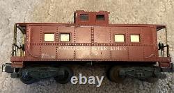 Antique American Flyer 8 Car Train Set The New York New Haven & Hartford Line