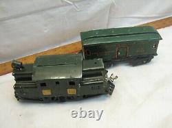 Antique Ives Railway Lines Train RR Engine US Mail Baggage Car 3252 Model RR