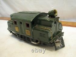 Antique Ives Railway Lines Train RR Engine US Mail Baggage Car 3252 Model RR