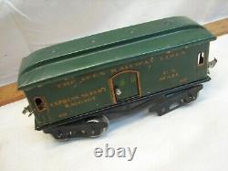 Antique Ives Railway Lines Train RR Engine US Mail Baggage Car 3252 Model RR