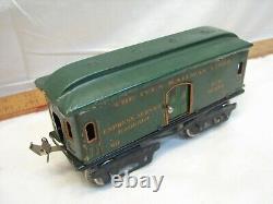 Antique Ives Railway Lines Train RR Engine US Mail Baggage Car 3252 Model RR