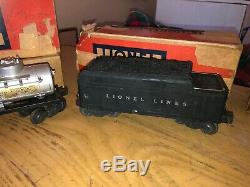 Antique Lionel 1946 Train Set 027 Engine 1666 Locomotive 5 Cars Booklets & More