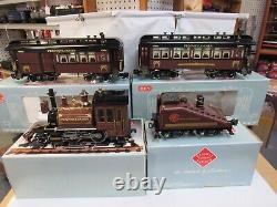 Aristocraft G Scale Pennsylvania Rodgers 2-4-2 & 2 Sierra Passenger Cars Tested