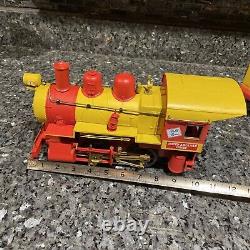 Aristocraft train g scale locomotive And Tender 21226 21926 Polk Bros Circus