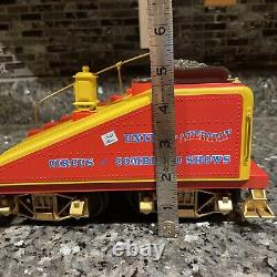 Aristocraft train g scale locomotive And Tender 21226 21926 Polk Bros Circus