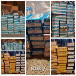Arthern/Tyco/Bachman/Lifelike Ho Model Trains-50 Locomotives, 250 Box Cars