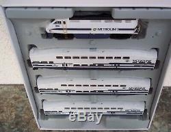 Athearn HO Scale Metrolink Bombardier Coach Cars Set Locomotive Train #25992 NIB