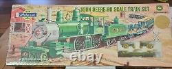 Athearn John Deere Ho Scale 4-4-0 Steam Loco Train Set New Still Sealed Unopened