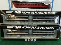 Athearn Norfolk Southern Executive Passenger Train Set. ABBA & 3 CARS