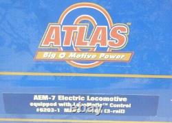 Atlas O Marc Aem-7 Electric Engine New Passenger Car Train