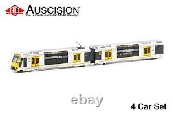 Auscision (NPS-61) Tangara Transport Sydney Trains (T90) New Doors 4 Car Set