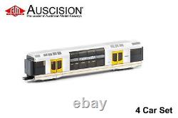 Auscision (NPS-61) Tangara Transport Sydney Trains (T90) New Doors 4 Car Set