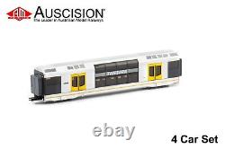 Auscision (NPS-61) Tangara Transport Sydney Trains (T90) New Doors 4 Car Set