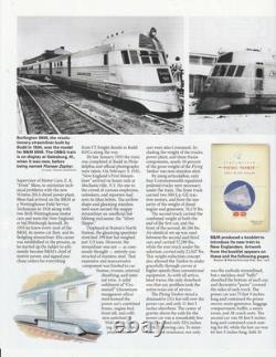 B&M-MEC Flying Yankee Zephyr River Raisin 3 Car Set S SCALE BRASS (mint)