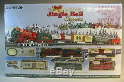 BACHMANN HO JINGLE BELL EXPRESS SET train car ez track engine freight 00724