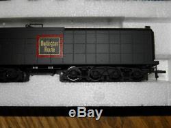 BACHMANN SEARS 484-TRAIN SET 5601 CB&Q STEAM ENGINE & TENDER 7-CARS WithOB'S LOOK