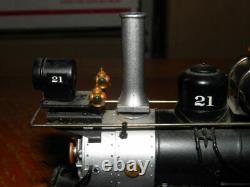 BACHMANN SPECTRUM On30 C&S TRAIN 21 STEAM ENGINE & TENDER & 4 CARS GOOD SET LOOK