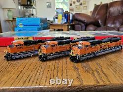 BNSF Coal Train 3 SD70ACe's and 18 Bethgon (withcoal loads) cars Tsunami DCC/Sound