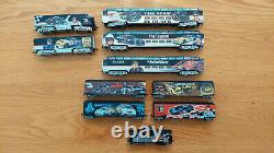 Bachman Hawthorne Village HO Gauge Nascar Dale Earnhardt Train Cars Lot of 10