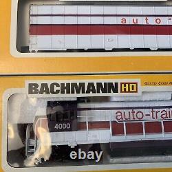 Bachmann 0280 U36B Diesel Auto Train Set with 3 Cars & Power Pack HO Gauge