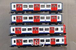 Bachmann 35-990 DCC Ready London Underground S Stock Motorised 4 Car Train Pack