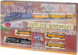 Bachmann 710 DURANGO & SILVERTON Complete Train Set Loco, Cars, Track, Pack NIB