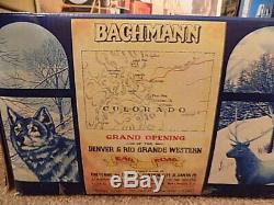 Bachmann Big Hauler Silverton Flyer G Scale Train Set Steam Locomotive + Cars