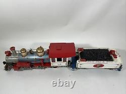 Bachmann Emmitt Kelly Jr Circus Train Set G Gauge Big Top Locomotive Tender Cars