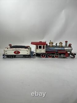 Bachmann Emmitt Kelly Jr Circus Train Set G Gauge Big Top Locomotive Tender Cars