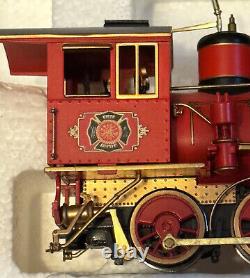 Bachmann HO FIRE FIGHTERS HEROES EXPRESS TRAIN SET 12 CARS & 2-6-0 STEAM LOCO