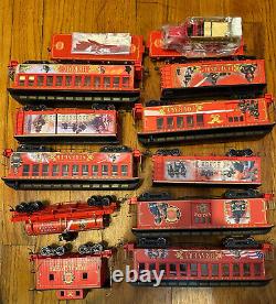 Bachmann HO FIRE FIGHTERS HEROES EXPRESS TRAIN SET 12 CARS & 2-6-0 STEAM LOCO