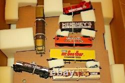 Bachmann HO Scale 1993 Hershey's Train Car Set with Locomotive NEW Vintage NOS