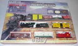 Bachmann HO Scale Iron King 155 Pcs Electric Train Set #518023 Locomotive 5 cars