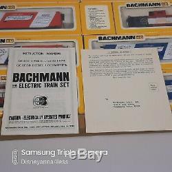 Bachmann HO Scale N & W Bicentennial Train Set Engine, 4 Cars & Caboose 1970's