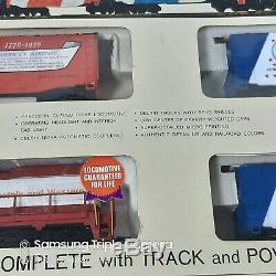 Bachmann HO Scale N & W Bicentennial Train Set Engine, 4 Cars & Caboose 1970's