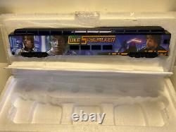 Bachmann HO Scale Star Wars Train Set Engine 3 Cars Speed Controller Track COA's