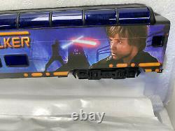 Bachmann HO Scale Star Wars Train Set Engine 3 Cars Speed Controller Track COA's