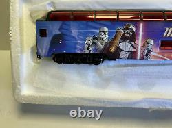 Bachmann HO Scale Star Wars Train Set Engine 3 Cars Speed Controller Track COA's