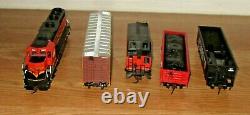 Bachmann Ho Scale Train Engine Bnsf3100 W 4 Cars