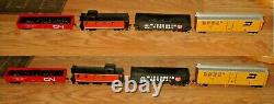 Bachmann Ho Scale Train Engine Bnsf3100 W 4 Cars