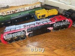 Bachmann Life-Like TYCO HO Scale 6 Train Car Lot Locomotive Engines Santa Fe