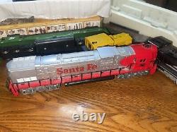 Bachmann Life-Like TYCO HO Scale 6 Train Car Lot Locomotive Engines Santa Fe