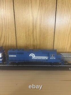 Bachmann Locomotive Conrail #3078 Pulling The Rare Trio Princess Passenger Cars