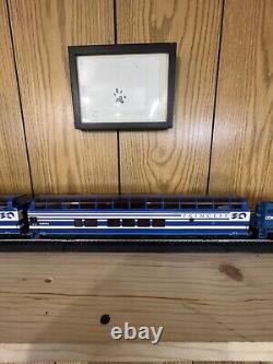 Bachmann Locomotive Conrail #3078 Pulling The Rare Trio Princess Passenger Cars