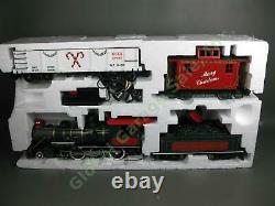 Bachmann Night Before Christmas G Scale Locomotive Engine Train Car Set 90037