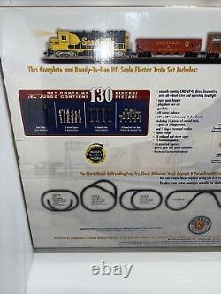 Bachmann Rail King Santa Fe EMD GP40 HO Scale Electric Train Set New Sealed