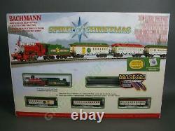 Bachmann Spirit of Christmas N Train Set Locomotive Engine Tender Car WORKING