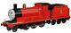 Bachmann Trains 58743 Thomas & Friends James Engine Withmoving Eyes-ho Scale, Red