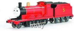 Bachmann Trains 58743 Thomas & Friends James Engine withMoving Eyes-HO Scale, Red