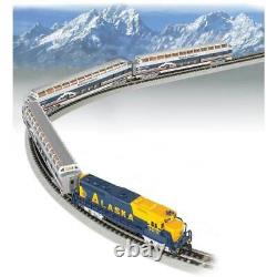 Bachmann Trains McKinley Explorer N Scale Locomotive and Passenger Car Train Set